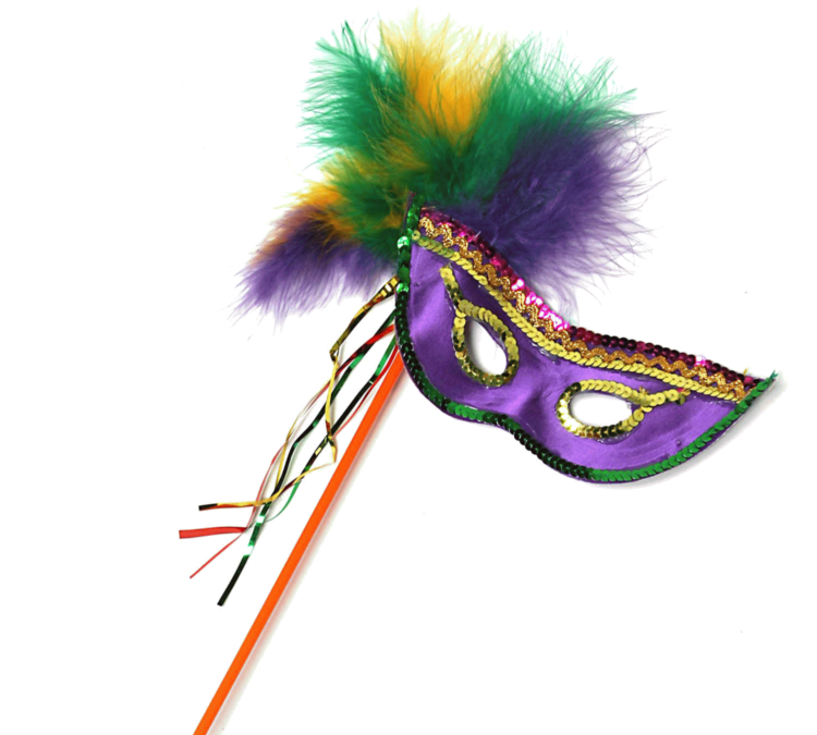 mask for mardi gras spirt