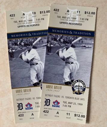 Tickets To A Really Good Day