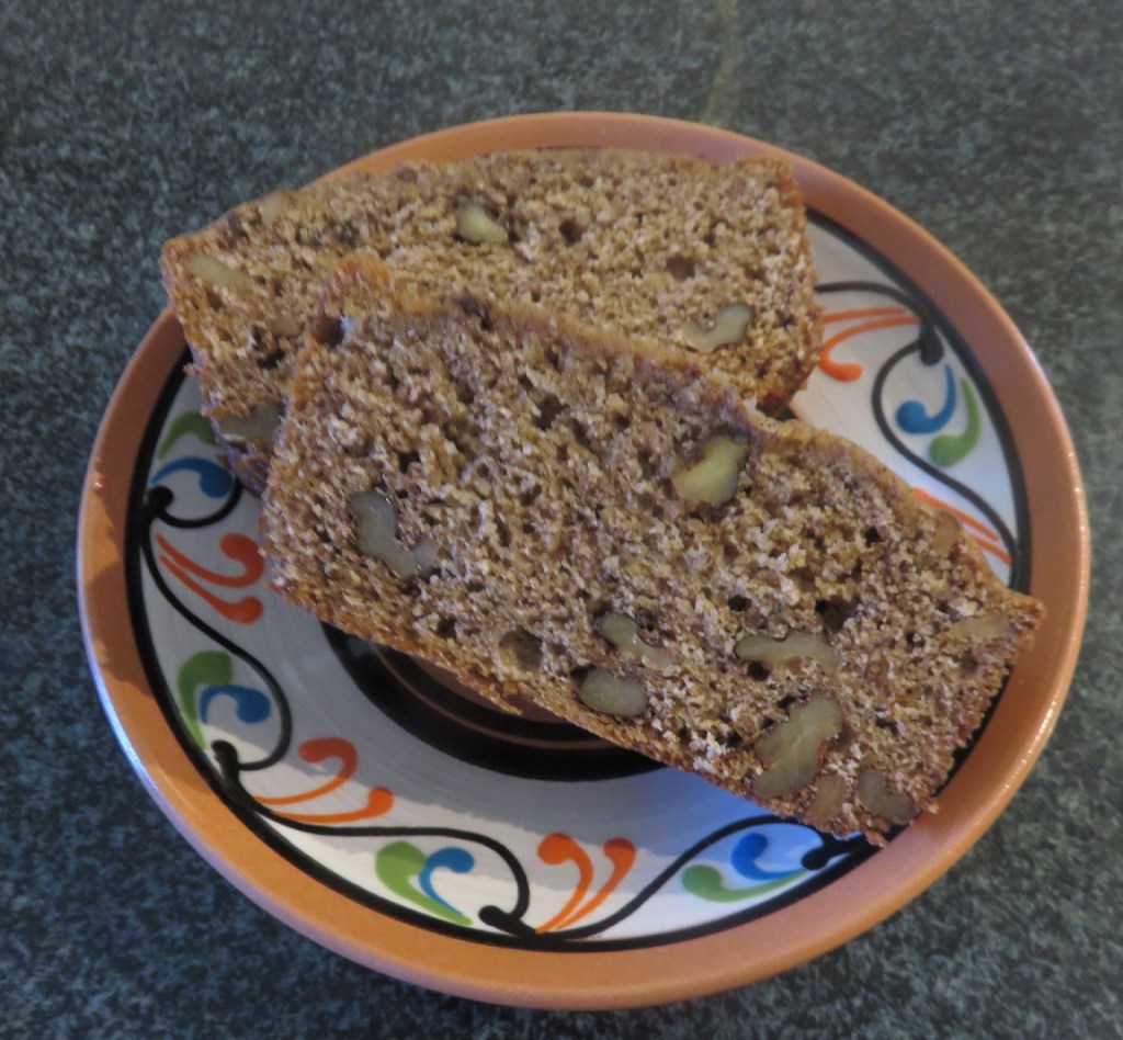 Pumpkin bread slices