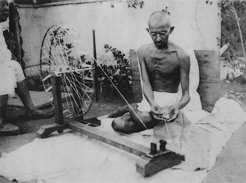 gandhi as Intelligent Toiler