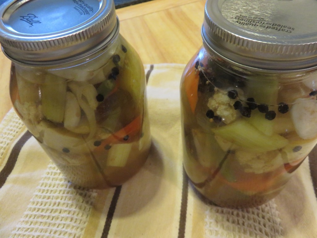 pickled mixed vegetables